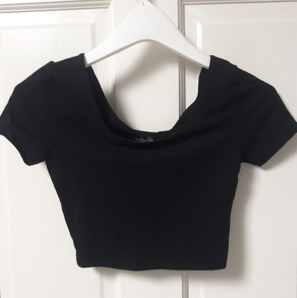 Top shop super cropped top